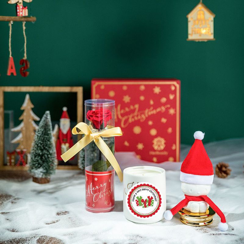 Christmas Stickers Santa Claus Stickers Assorted Round Circle Face Stickers