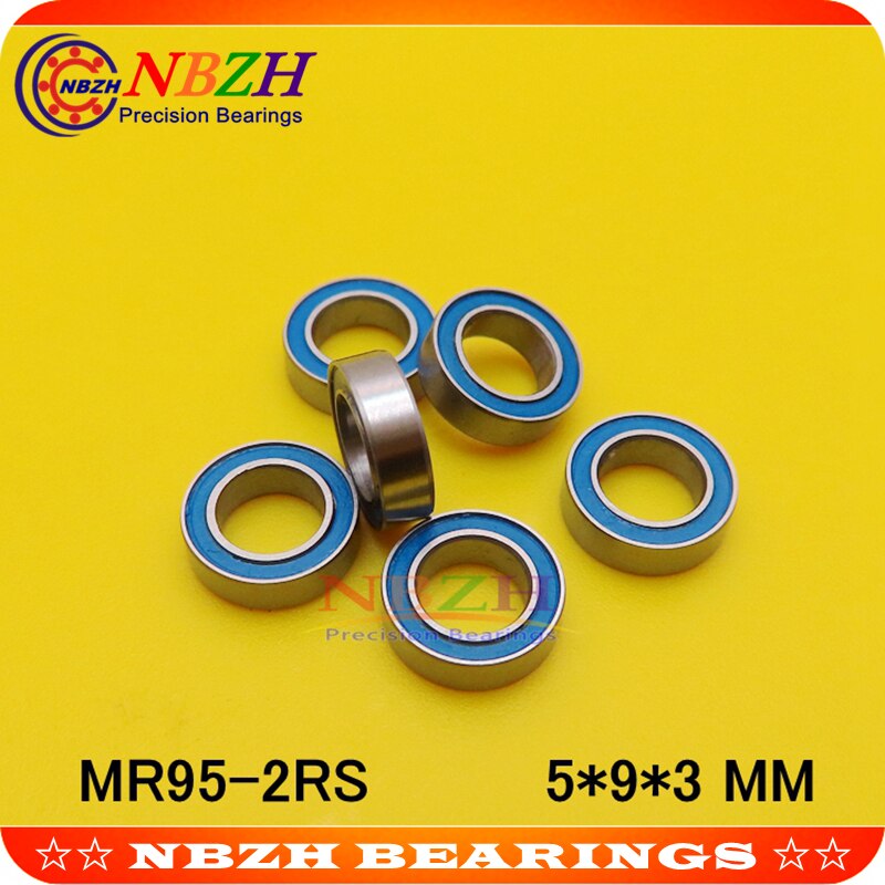 10 PCS MR95ZZ MR95-2RS SMR95ZZ SMR95-2RS ABEC-5 5X9X3 mm Deep groove Ball Bearings MR95 / L-950 ZZ