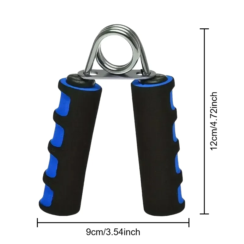 Agarre de mano con resorte, entrenador de fuerza para dedos, ejercitador de potencia, esponja, fortalecedor de antebrazo, expansor carpiano, entrenamiento muscular deportivo