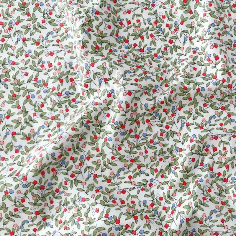 160x50cm Small flower pattern 100% cotton twill fabric printing cloth handmade bedding fabric: Clear