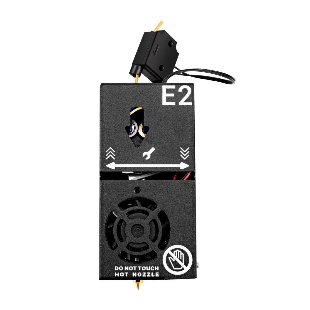 Tenlog Dual Extruder &amp; Nozzle Kits with Fialment Runout Sensor Support Rapid Disassembly to Replace Nozzle Kits: 1.0mm / E2