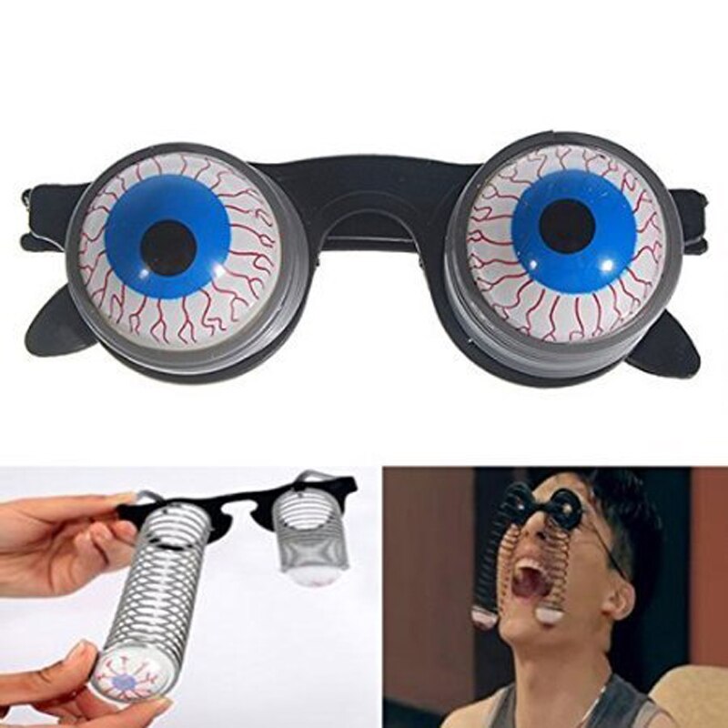 Populaire Uit Eye Dropping Eyeball Bril Horror Terror Scary Party Prank Funny Joke Halloween Grappig Speelgoed Voor Kinderen