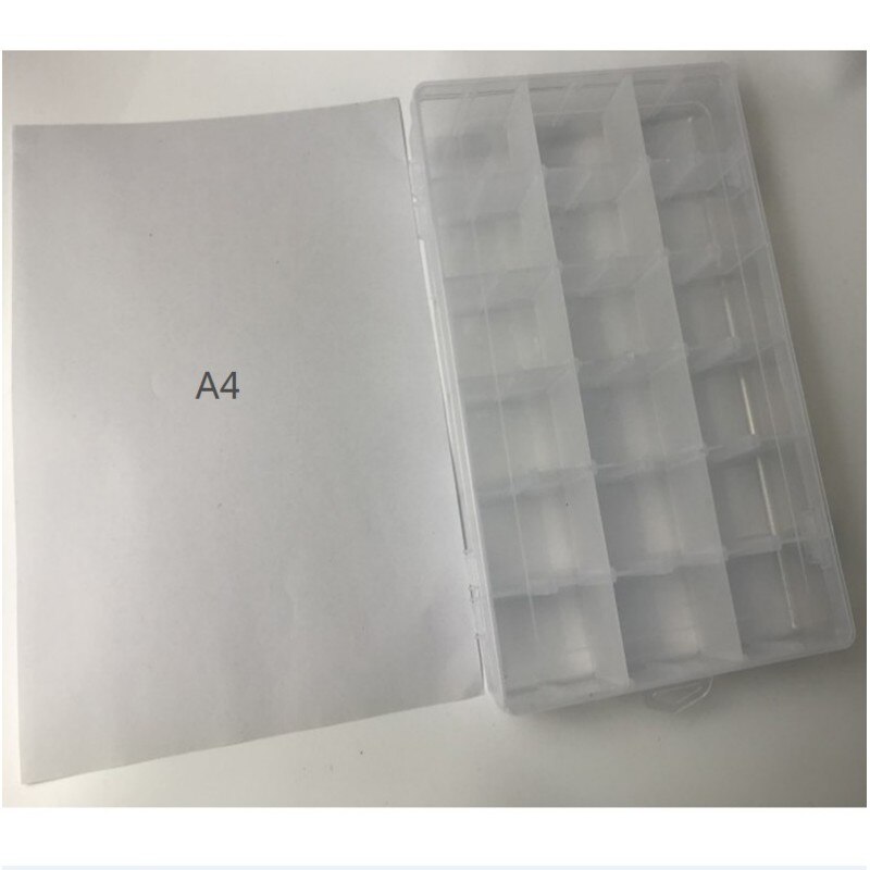 18 Grid Plastic Storage Box Case large size Home Jewellery Container Hardware Tools Kits Can Be Split Storage Box