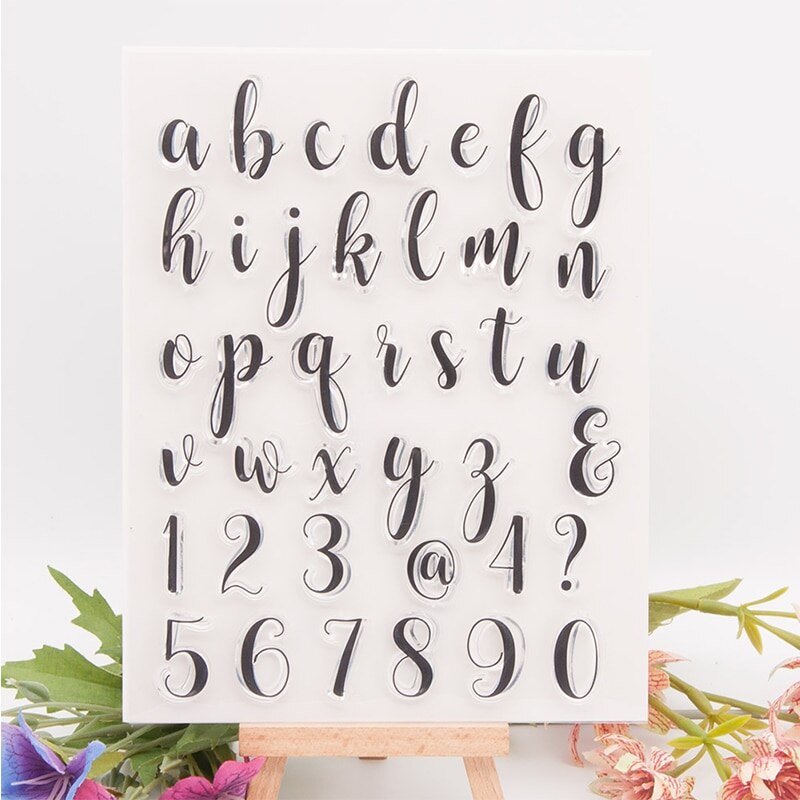 Outils de décoration de timbres, Fondant gaufrage, bricolage, coupe-papier Alphabet, accessoires de pâtisserie, lettre gâteaux, pochoir, modèle de cuisson, moule