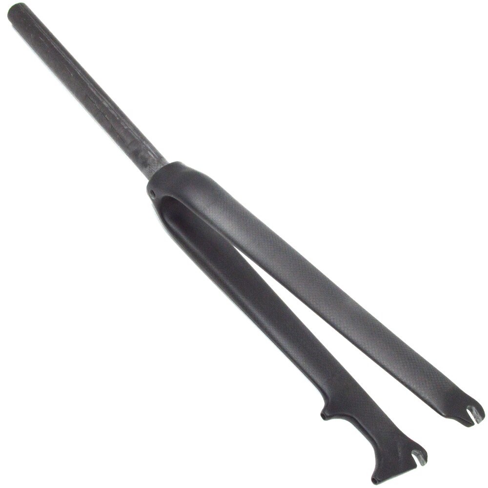 Sin logotipo, horquilla de fibra de carbono para bicicleta de carretera, horquilla de marcha fija, horquillas de carbono 700C 28,60mm, freno de disco C, blanco, rojo, negro, piezas de bicicleta, horquilla
