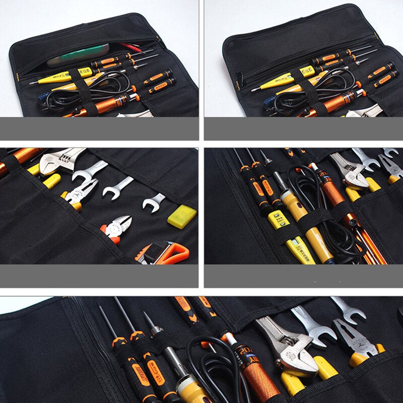 Auto Opslag Oxford Canvas Roll Auto Reparatie Tools Opbergtas Organizer Waterdichte Draagbare Diagnostic Tools Auto Organizer