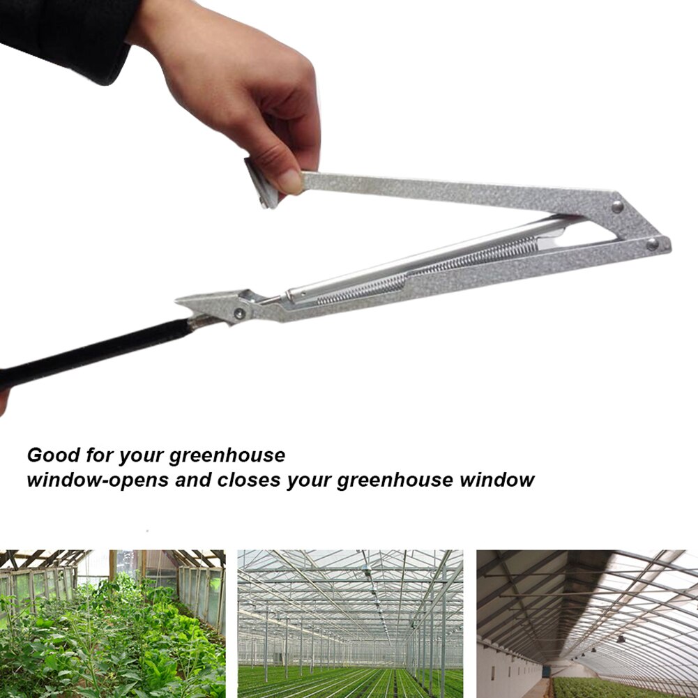 Greenhouse Supplies Lifting Blinds Automatic Window Opener Roof Vent Heat Sensitive Agricultural Galvanized Sheet Garden Indoor