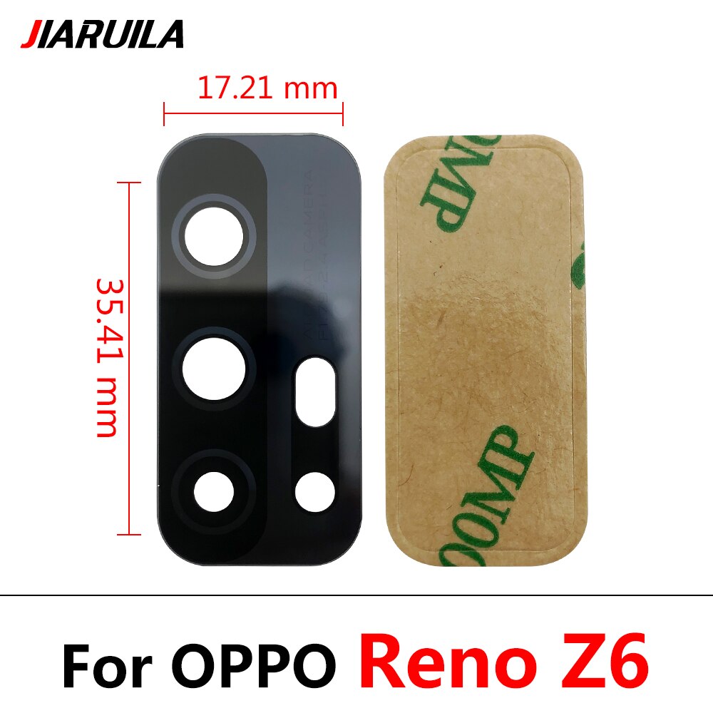Szkiełko aparatu obiektyw dla Oppo A1k A5S A8 A9 A15 A16 A52 A53 A54 A74 A93 Realme 5 obudowa aparat z tyłu szkiełko aparatu za pomocą kleju naklejki + narzędzia: Realme Z6