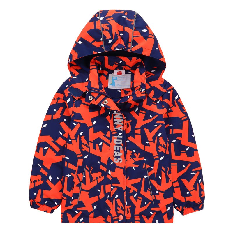 Jongens Jas Warme Waterdichte Lente Herfst Winddicht Jassen Kids Jassen Kinderen Hooded Dubbeldeks Polar Fleece Jassen: Rood / 3T