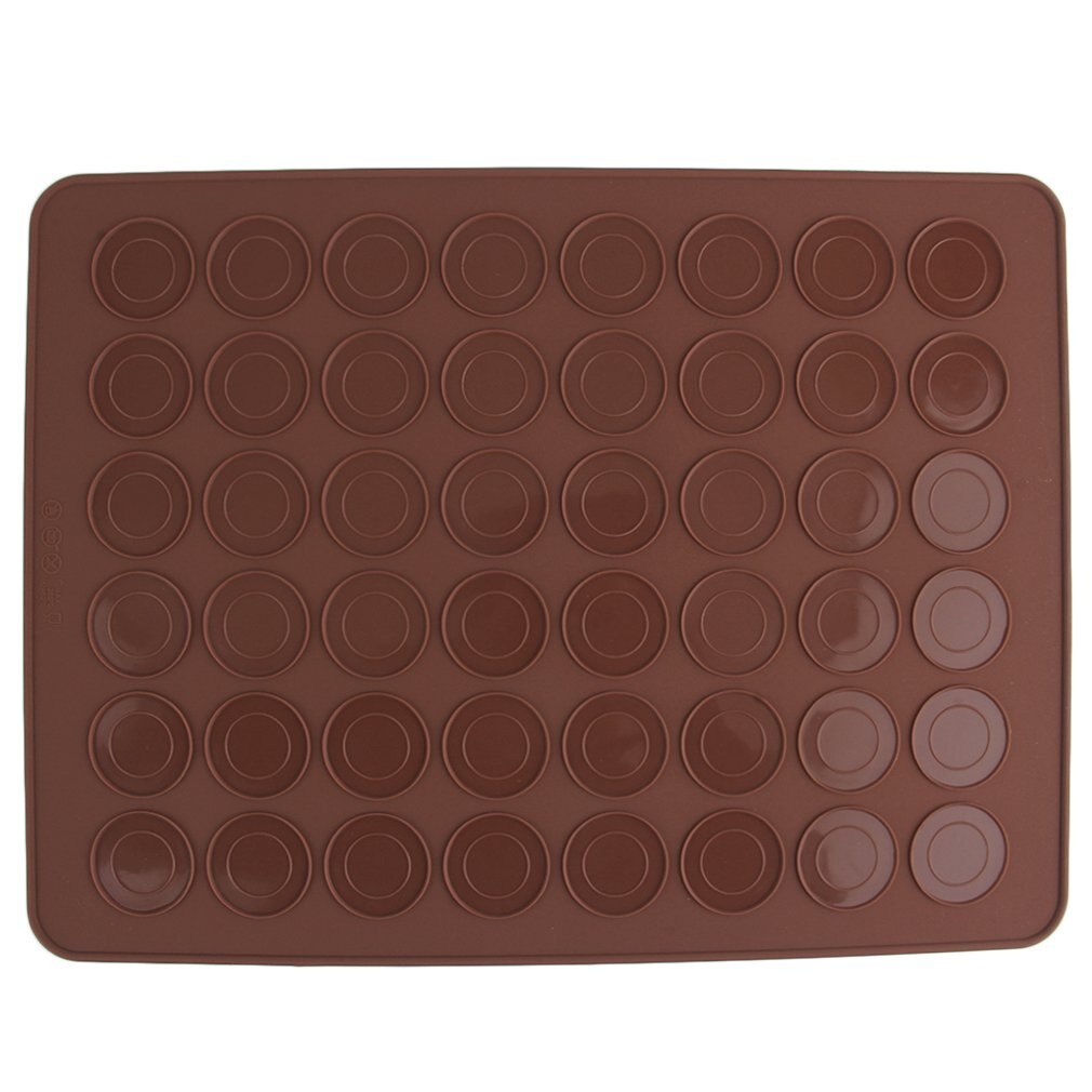 Macaroon Kit Macaron Silicone Mat Non-Stick Baking Mold Set 48 Capacity Macaron Pot Cake Decorating Supplies