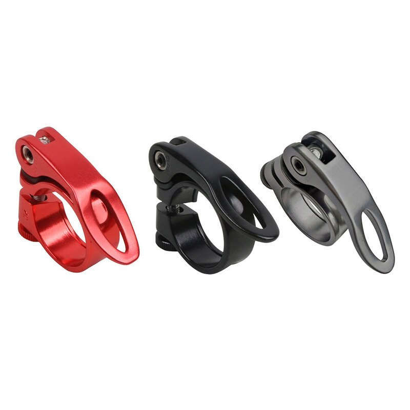 GUB-abrazadera para poste de asiento de bicicleta, de aleación de aluminio y liberación rápida, 28,6/31,8/34,9mm, abrazadera para asiento de bicicleta de montaña y de carretera