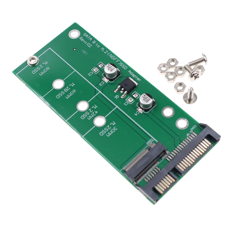 M2 NGFF scheda adattatore da SSD a SATA interfaccia M.2 a SATA adattatore STAT3 per unità a stato solido seriale da 2.5 pollici