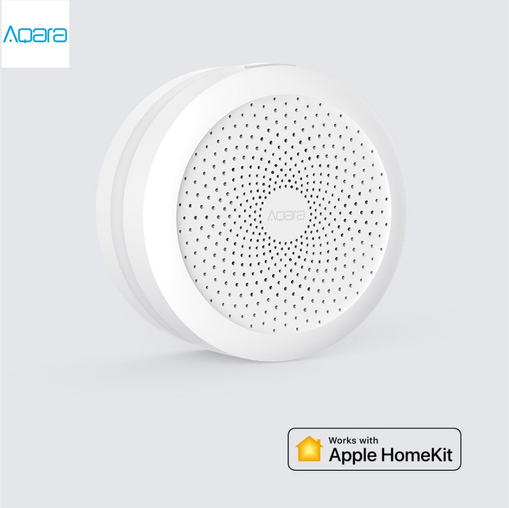 Centro Aqara Gateway M1S Original, luz Led nocturna RGB, funciona con Apple Homekit aqara App inteligente