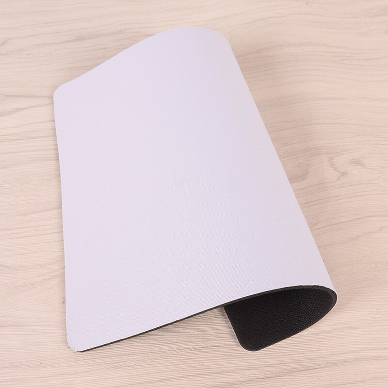 Witte Muis Pad Stof Gaming Mouse Mat Pad 3Mm Dikke Non Slip Schuim 260*210*3Mm: Default Title