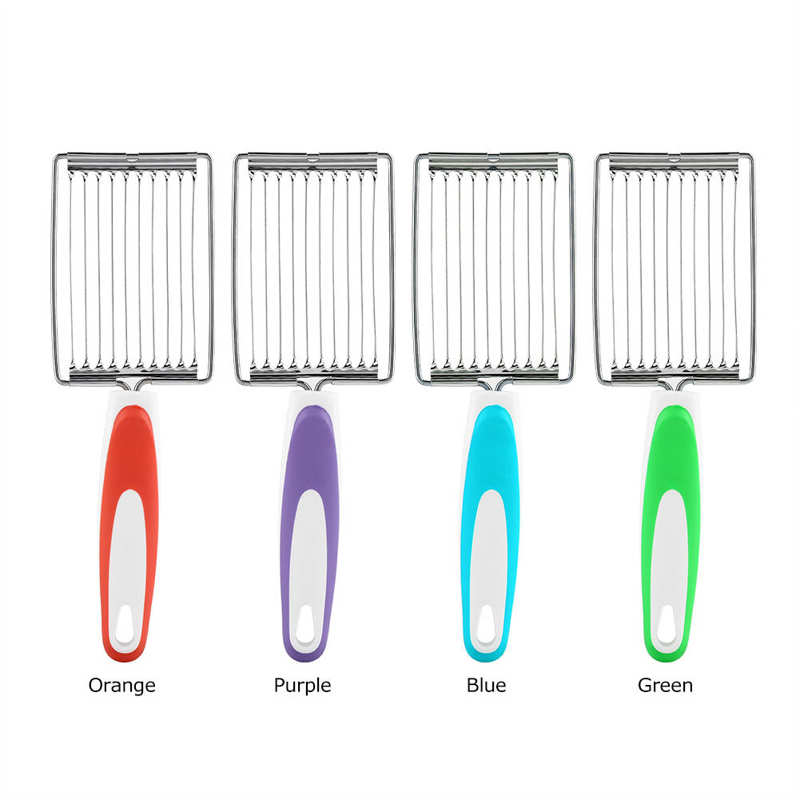 Stainless Steel Luncheon Meat Cutter Ham Fruit Tomato Cheese Kitchen Soft Food Cutting Tool Kitchen Food Cutter