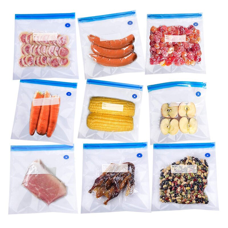 Vacuum Fresh BagS Reusable Food Storage Bags Vacuum Bag For Handheld Vacuum Sealer BPA Free