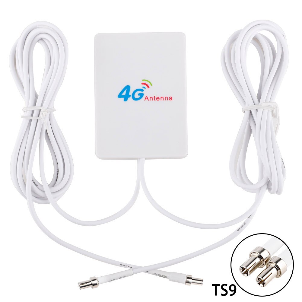 4g utendørs antenner  ts9 crc 9 sma kontakt ekstern antenne for mobil signalforsterker ruter: Ts9