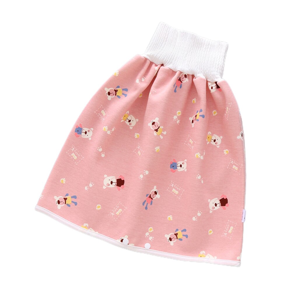 Cute Cartoon Baby Skirt Diapers Reusable Nappies Cloth Diaper Washable Infants Children Baby Cotton Training Pants Panties Nappy: A3 / M
