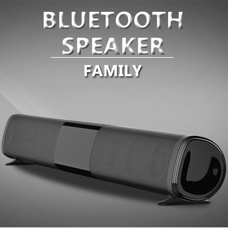 Barra de sonido envolvente TWS100W, 40W, con cable y Bluetooth, para PC, cine, altavoz, TF, AUX