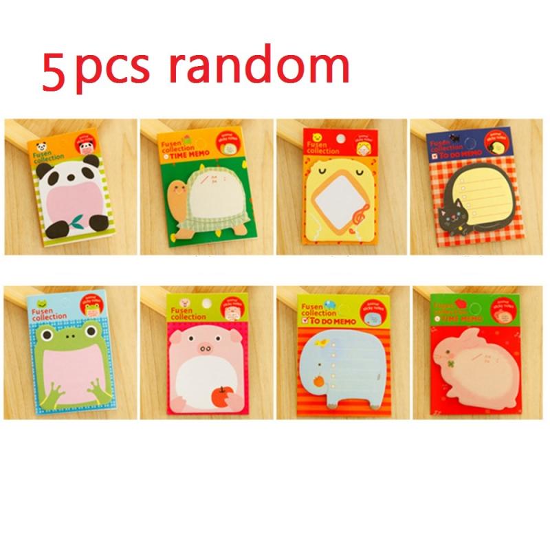 5Pcs Leuke Sticker N Keer Label Stickers Bookmark Opmerking Papier Zegen Stickers Zegen Handtekening Gast Boeken Voor Kinderen: A  random