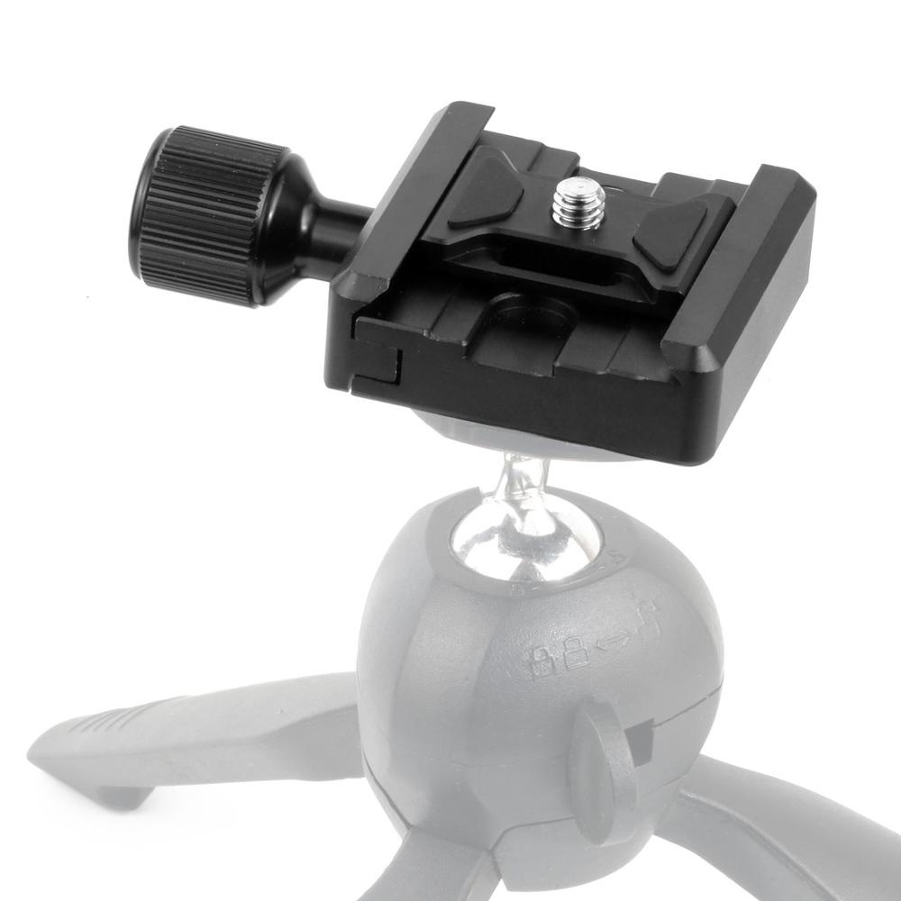 SLR Quick Release Plate Mount Clamp Adapter Kit with Level for Arca Swiss DSLR Cameras Tripod Ball Head Clip QR Board Bracket