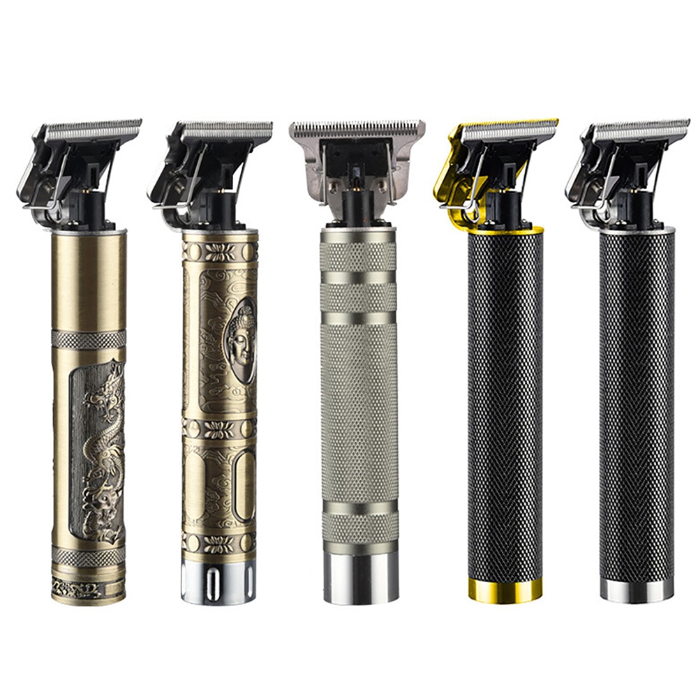 Barber Shop Men Hair Trimmer Beard Electric Hair Clipper Hair Cutting Machine Rechargeable 0mm T- Blade Machine