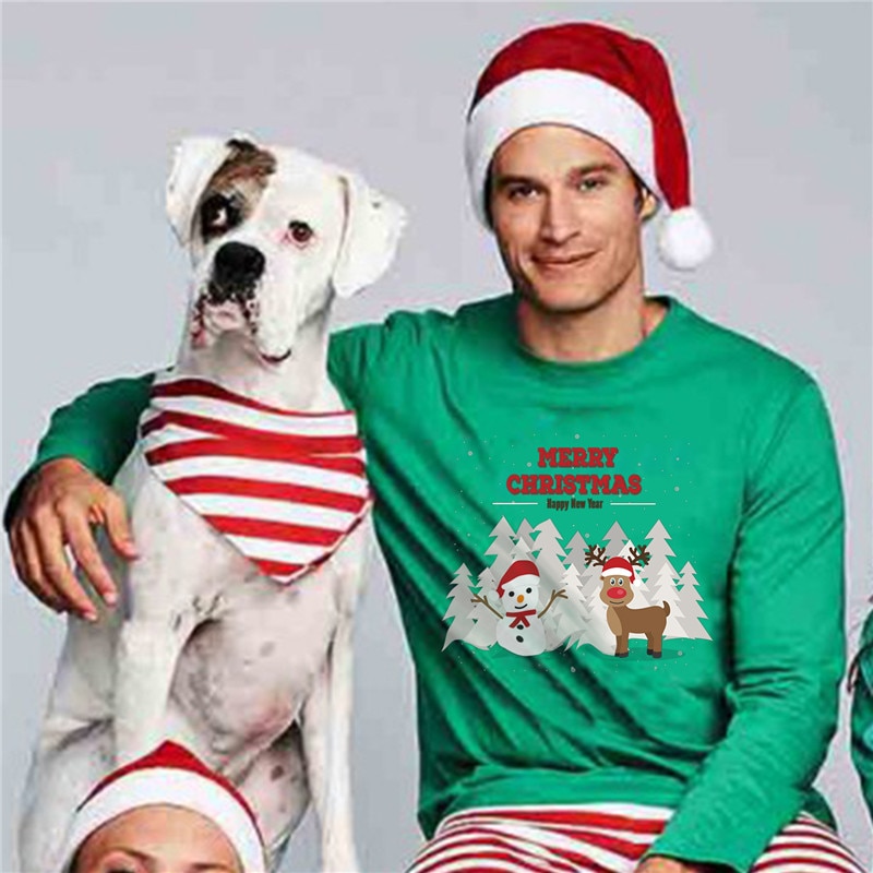 Noël famille correspondant vêtements mère fille père fils Pyjamas noël famille Look vêtements de nuit famille Couple Pijamas noël