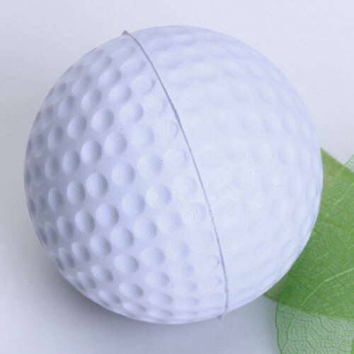 Golf ball for Golf training Soft PU Foam Practice Ball - white