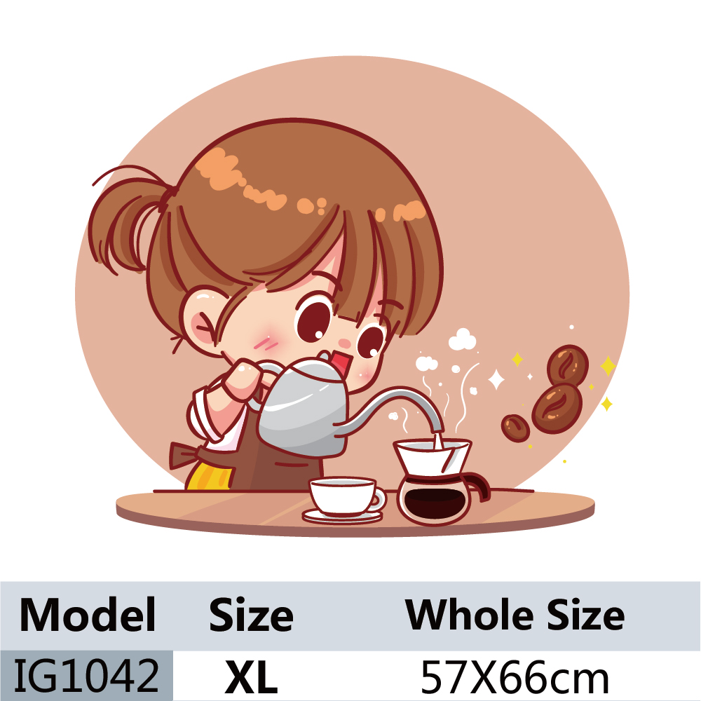 Coffee Animation Sticker Background Coffee Wall Sticker Wall Decals Home Decor Stikers... – Grandado