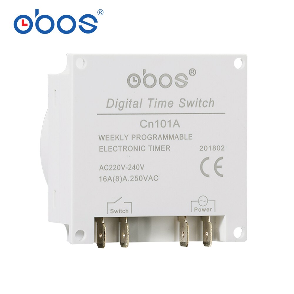 Timer 220V 110V 24V 12V CN101A Digital LCD Timer Programmable Relay Time Switch 16A CN101