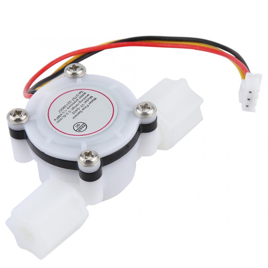 1 Pcs Float Switch Water Hall Flow Effect Sensor Control Flowmeter G1/4 For Water Cooler