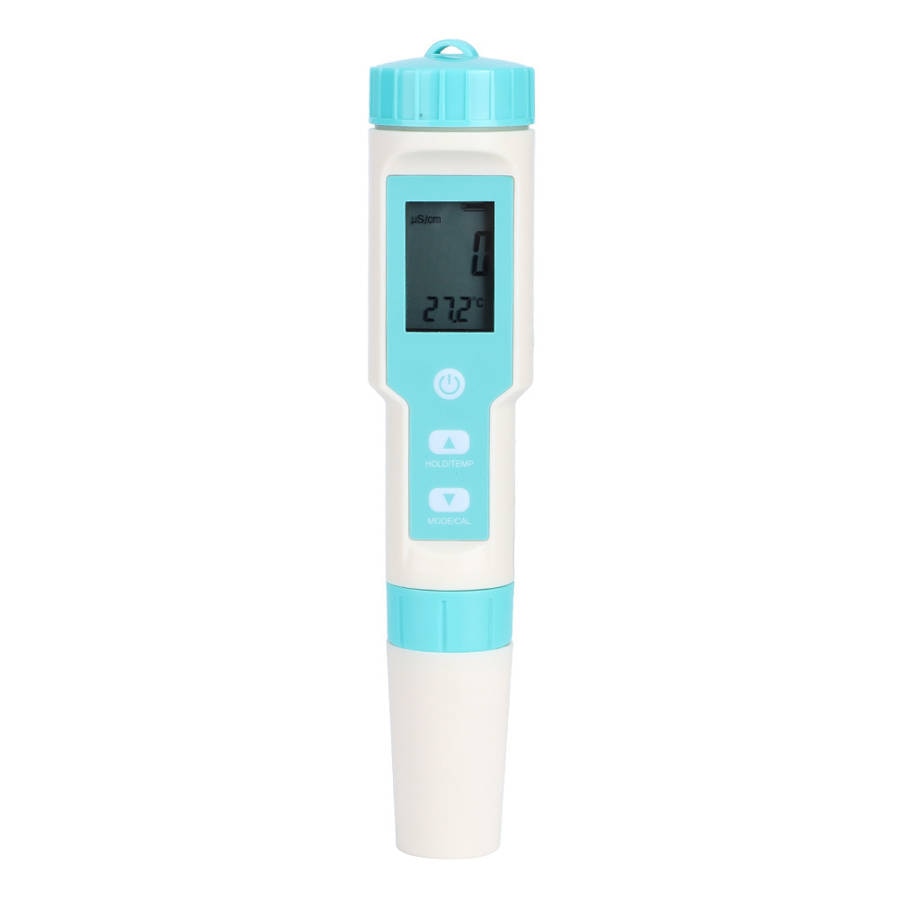 PH Tester Waterproof Electronic Salinity PH TDS EC ORP Tester Hydrometer Water Testing Tool Pool Chlorinator