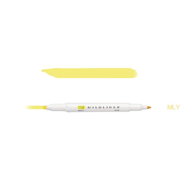 Original Zebra Mildliner Textmarker Dual Liner Textmarker Hersteller Stift Japanischen leicht Liner Textmarker Stift: MLY