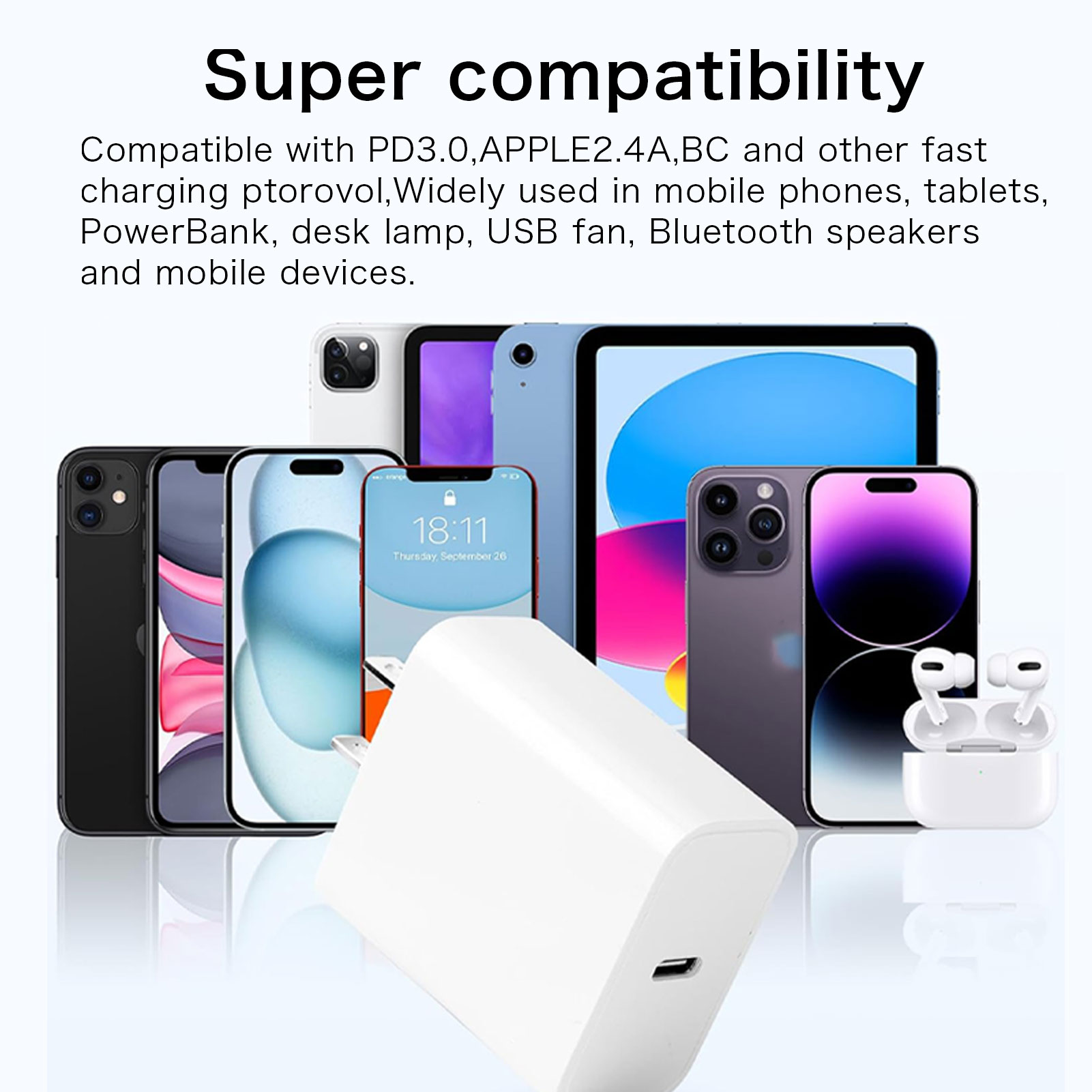 USB C Oplader Blok voor iPhone 16 Chargy Plug PD 20W muurlader met kabel Snelle oplader Data Sync voor iPhone16 15 14 13 12 11 Pro Max Mini Xs iPad Air Type C Power dapte