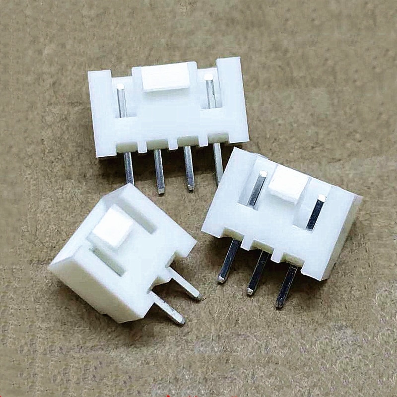 20 teile/los XHB 2,54 MM Stecker mit Schnalle 2/3/4/5/6/7/ 8/9/10 Stift 2,54mm Männlichen Buchse Gerade Stift Header Anschlüsse