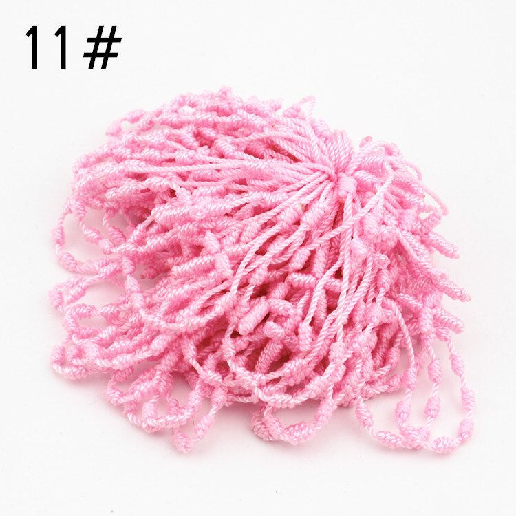 De uno hecho a mano de la suerte de trenza cuerda Rosario atado pulseras de cuerda de Nylon Cruz pulseras de la Amistad pulsera MB04: color 11