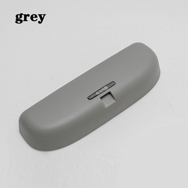 Przypadku okulary uchwyt na okulary przeciwsłoneczne Obudowa skrzynka dla BMW X5 F15 G05 X3 F25 G01 serii 3/5 F30 F34 G20 F10 G30 etui na okulary pudełko robić przechowywania: szary