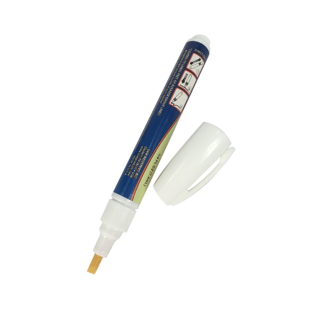 Tile Repair Pen Refill Wall Gap Grout Refresher Marker Odorless Non Toxic For Tiles Floor Kitchen Bathroom Cleaner