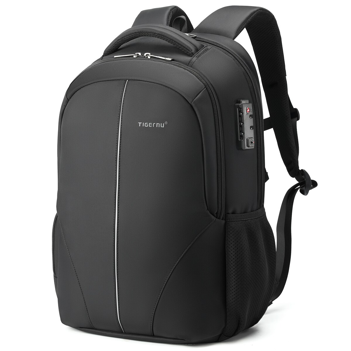 Tigernu USB Aufladen Männer 15,6 zoll Laptop Rucksäcke Schüler Schul Für Jungen Wasserdichte Männlichen Rucksack Mochila Tasche: T-B3105-3A