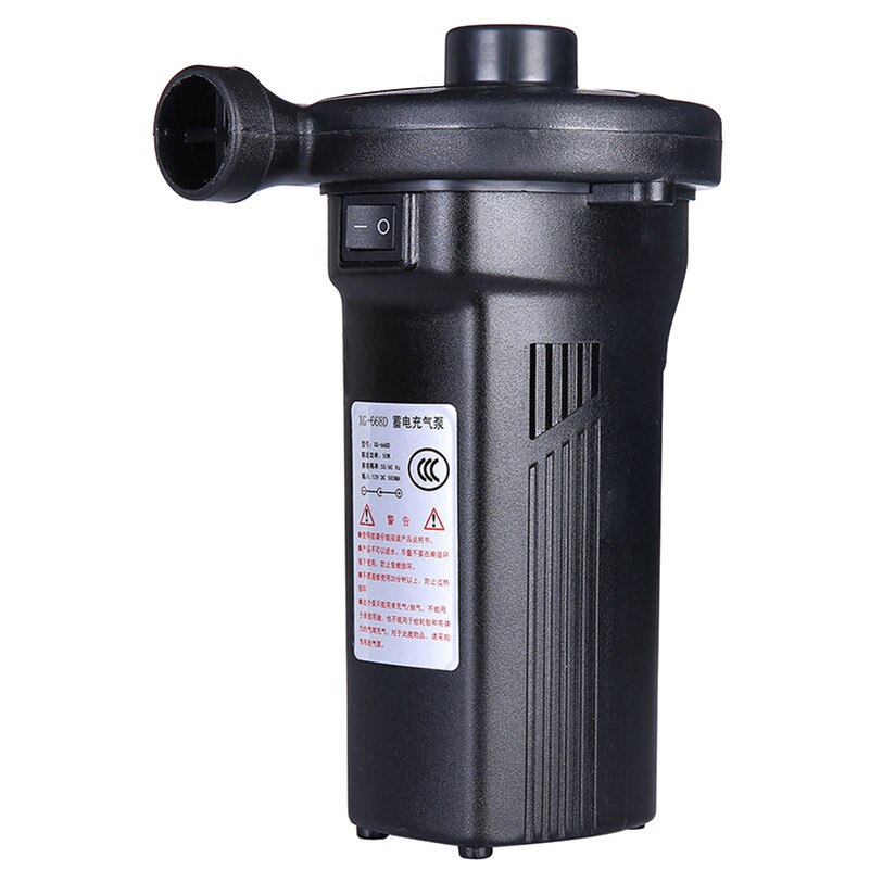 Elbil luftpumpe inflator 110v-240v batteri oppladbar luftpumpe kompressor for madrass oppblåsbart basseng flåteseng båt leketøy