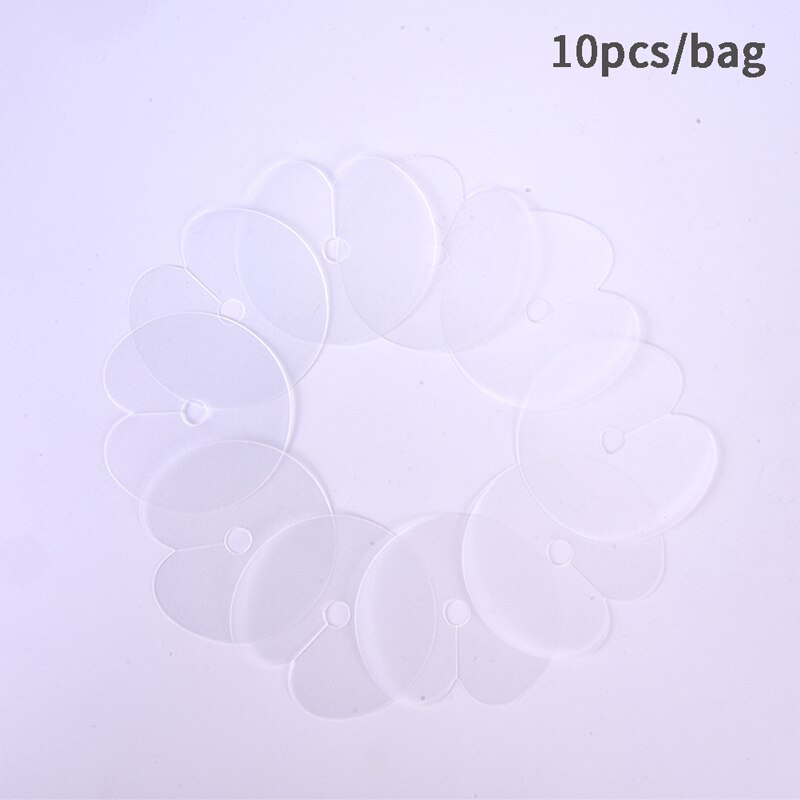 Protectores térmicos para extensiones de cabello, herramientas de peinado útiles, 10 piezas: WT