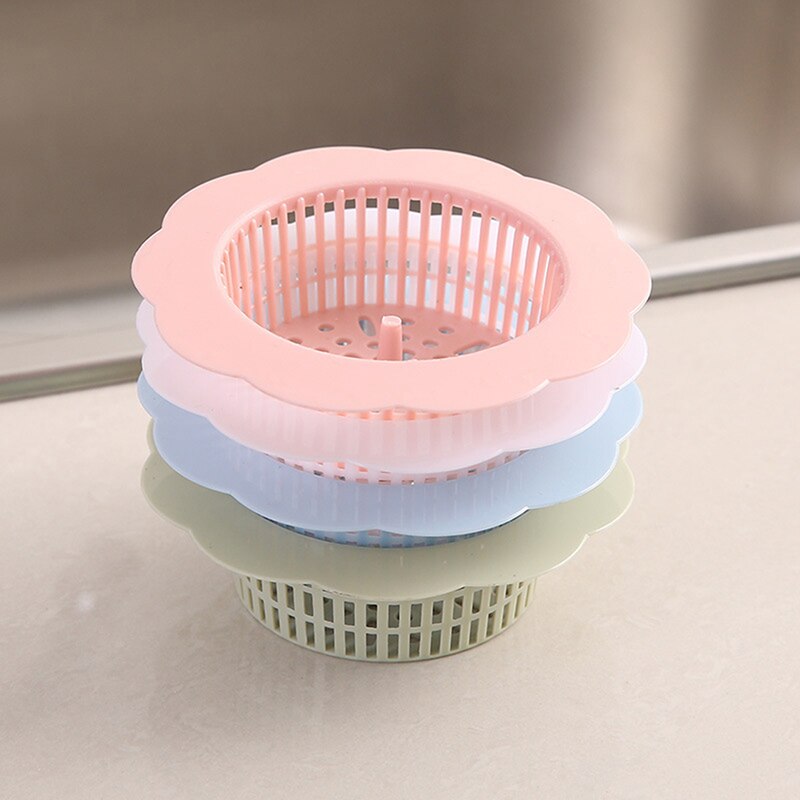 Kitchen Sink Filter Screen Floor Drain Hair Stopper Hand Sink Plug Bath Catcher Sink Strainer Cover Tool