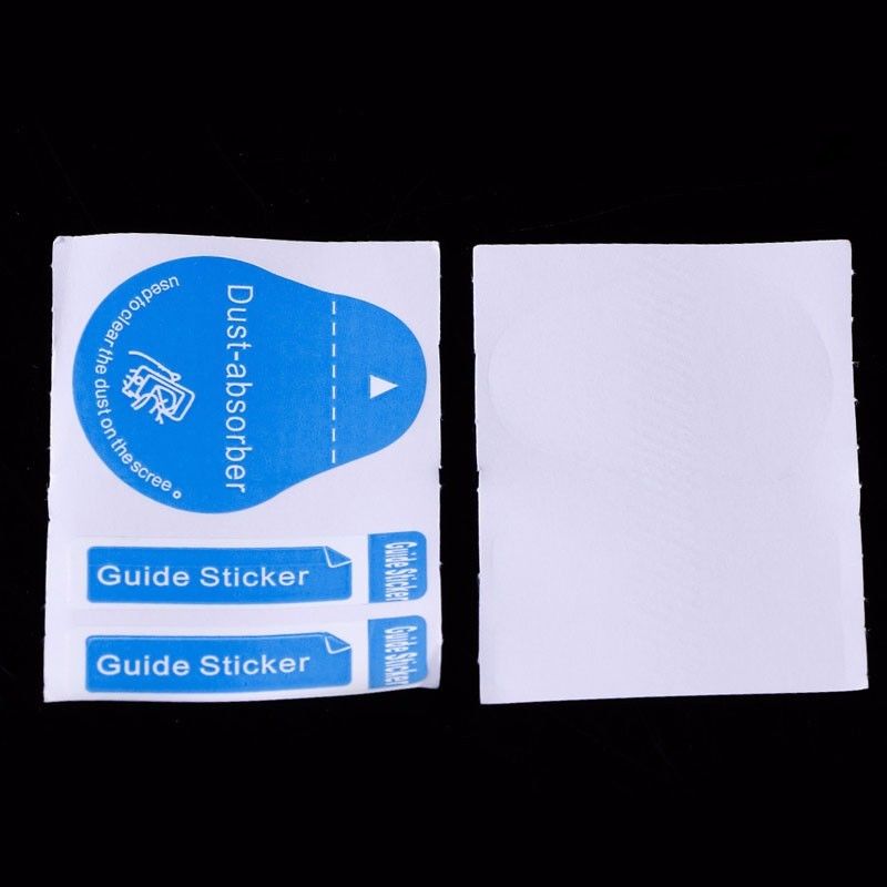 Protector de pantalla para tableta y teléfono móvil, guía de absorción de polvo, pegatina de despolvo, lote de 200X