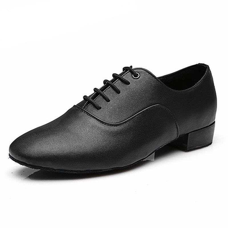 UTIGER Männer Junge Moderne Tanz Schuhe PU Latein Ballsaal tanzen Schuhe Niedrigen Ferse Weiche laufsohle 2,5 cm Männlichen Walzer Tango tanz Schuhe