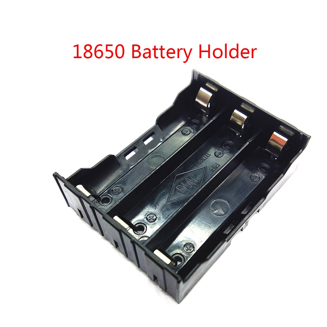 18650 Battery Holder 3x18650 Battery Case Lithium Battery Box With Pin For 3 * 18650 batteries (3.7V) DIY