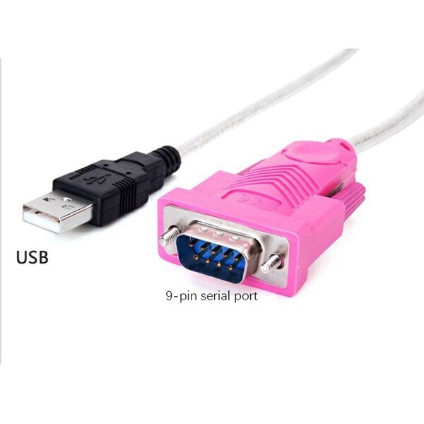 USB to 232 Serial Cable, Corrosion-Resistant, Durable Dual-Chip Stabilized Signal USB Data Cable for Computer Printers