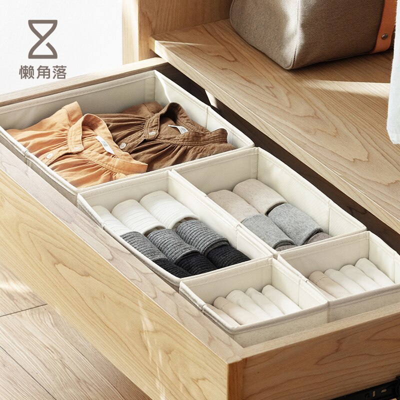 Chine ménage sous-vêtements placard organisateur tissu garde-robe vêtements boîtes de rangement
