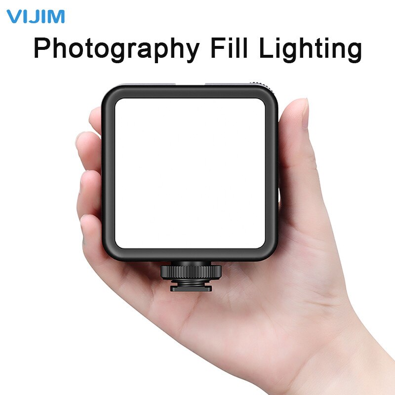 Ulanzi VIJIM VL81 rechargeable Vlog lumière de remplissage 3200k-5600K 850LM 6.5W Dimmable Mini LED lumière vidéo pour Smartphone appareil photo reflex: Default Title