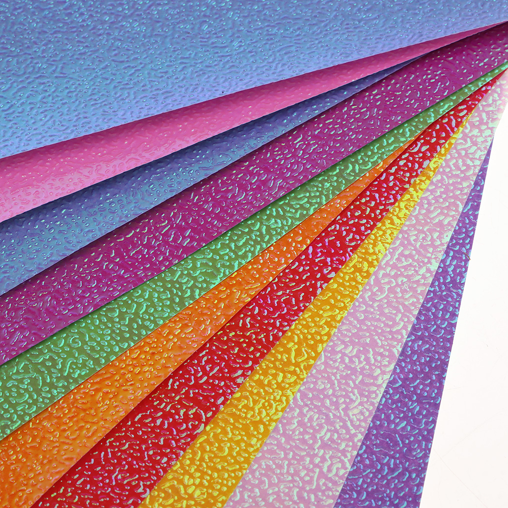 50 stk glitrende origami papir dobbeltsidet farve blandede farver  - 2.76 tommer firkantet let fold papir til begyndere