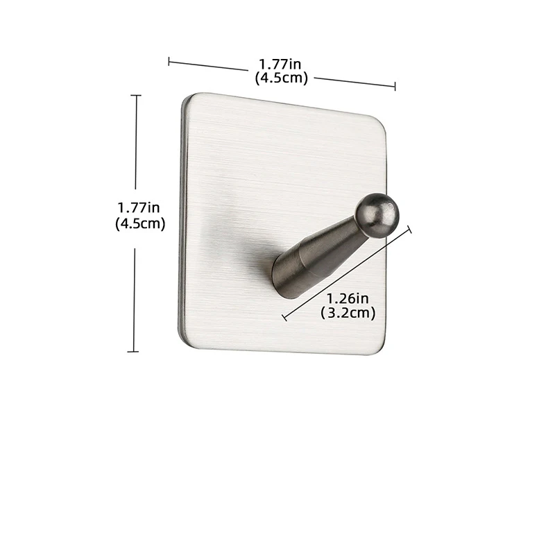 Self Adhesive Wall Hook Stainless Steel Towel Rack Bathroom Hardware Shelf Robe Hooks Hanger Shower Shelf Hanging Accessories: green